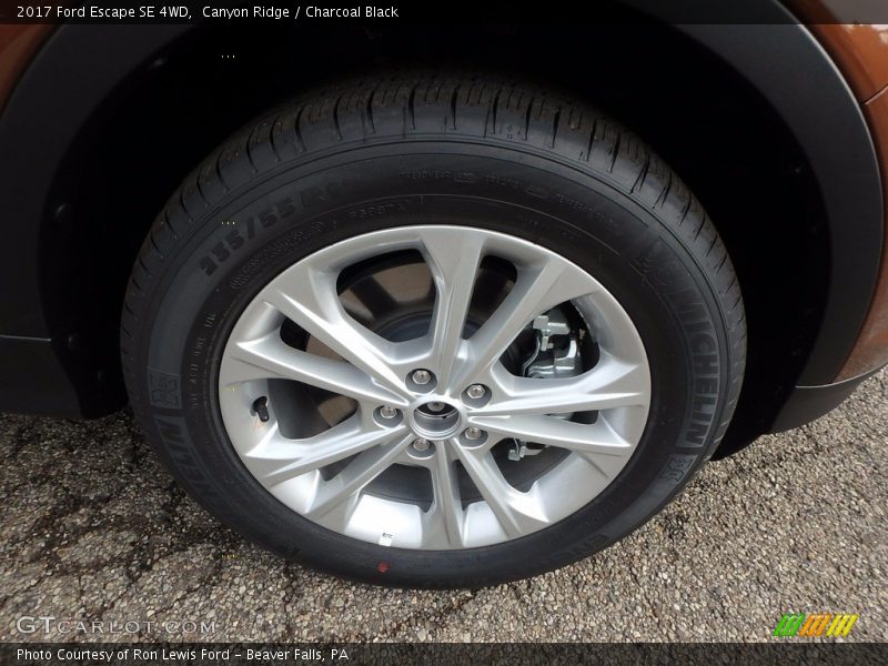 Canyon Ridge / Charcoal Black 2017 Ford Escape SE 4WD