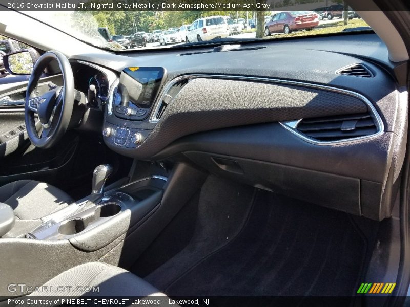 Nightfall Gray Metallic / Dark Atmosphere/Medium Ash Gray 2016 Chevrolet Malibu LT