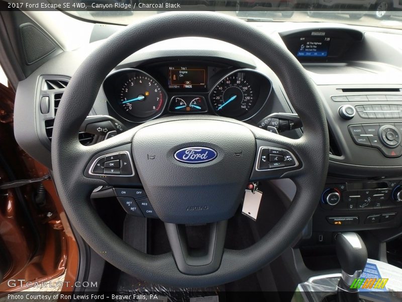 Canyon Ridge / Charcoal Black 2017 Ford Escape SE 4WD