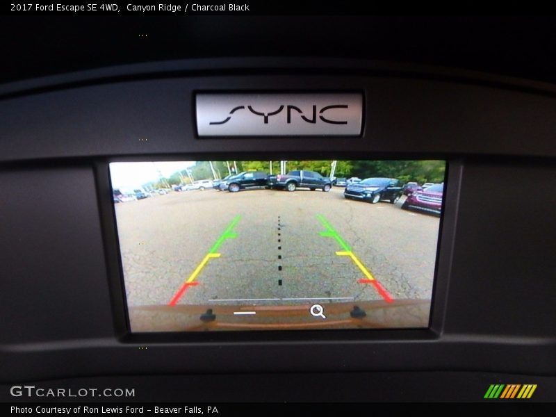 Canyon Ridge / Charcoal Black 2017 Ford Escape SE 4WD