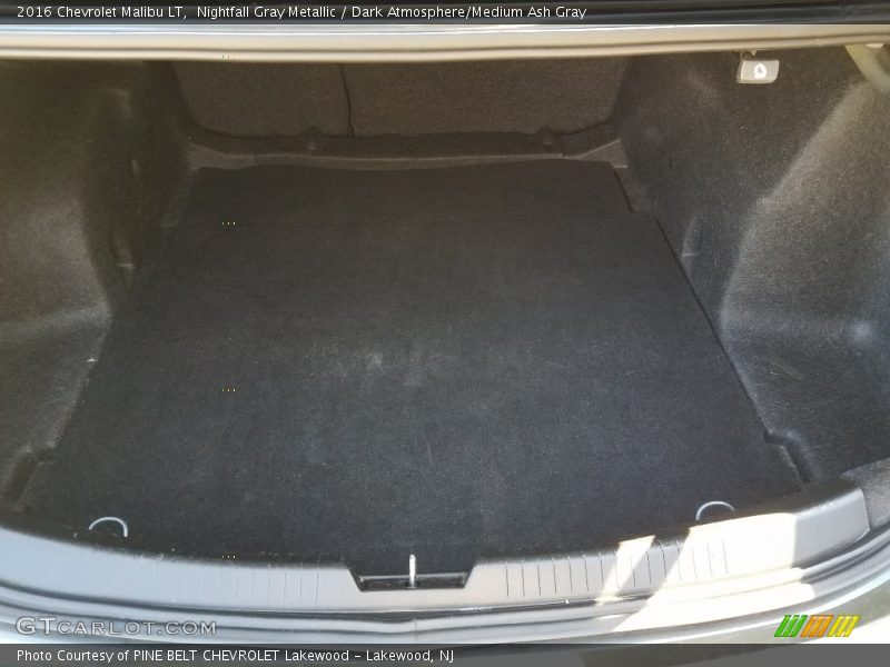 Nightfall Gray Metallic / Dark Atmosphere/Medium Ash Gray 2016 Chevrolet Malibu LT