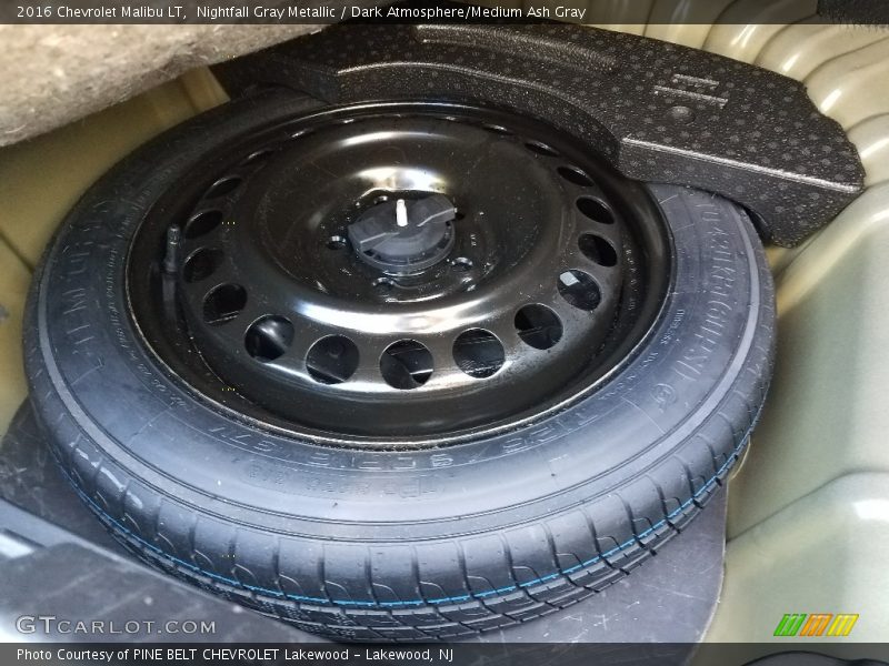 Nightfall Gray Metallic / Dark Atmosphere/Medium Ash Gray 2016 Chevrolet Malibu LT