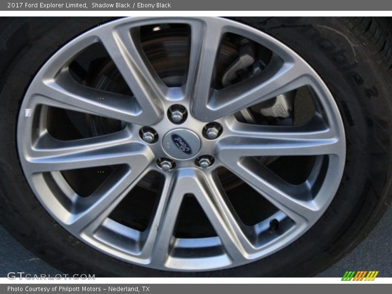 Shadow Black / Ebony Black 2017 Ford Explorer Limited