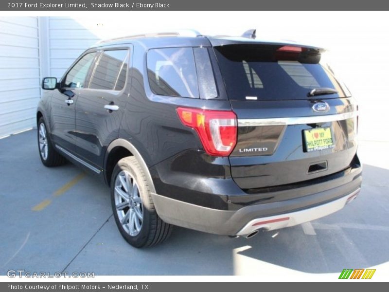 Shadow Black / Ebony Black 2017 Ford Explorer Limited