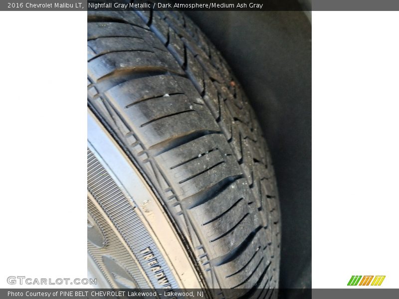 Nightfall Gray Metallic / Dark Atmosphere/Medium Ash Gray 2016 Chevrolet Malibu LT