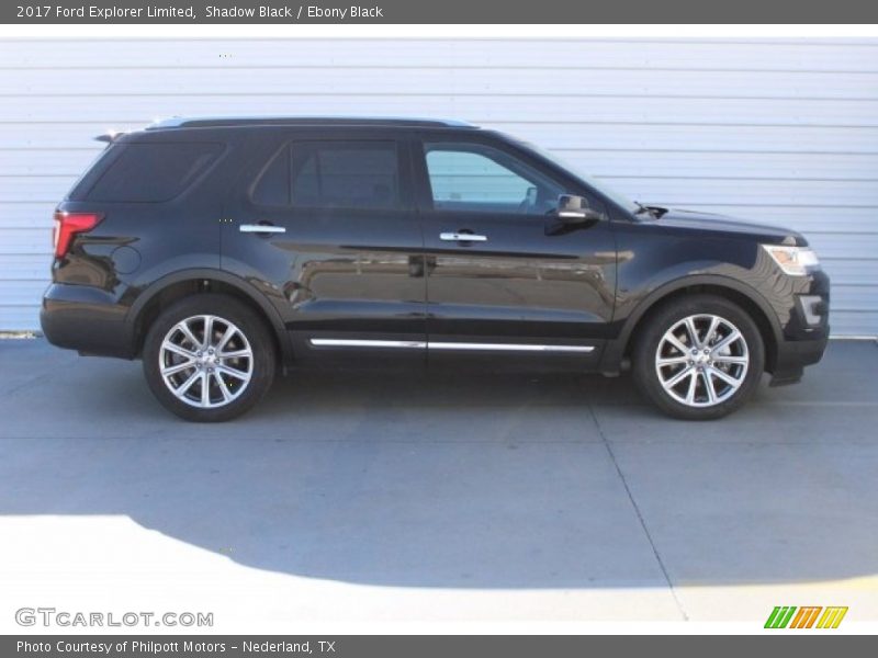 Shadow Black / Ebony Black 2017 Ford Explorer Limited