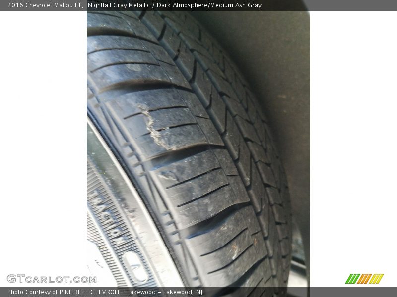 Nightfall Gray Metallic / Dark Atmosphere/Medium Ash Gray 2016 Chevrolet Malibu LT