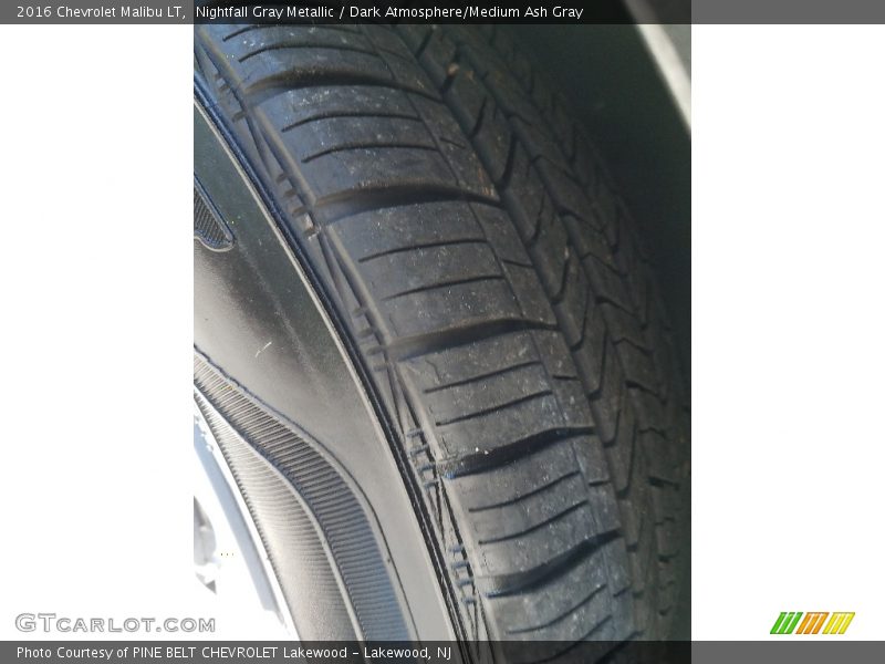 Nightfall Gray Metallic / Dark Atmosphere/Medium Ash Gray 2016 Chevrolet Malibu LT
