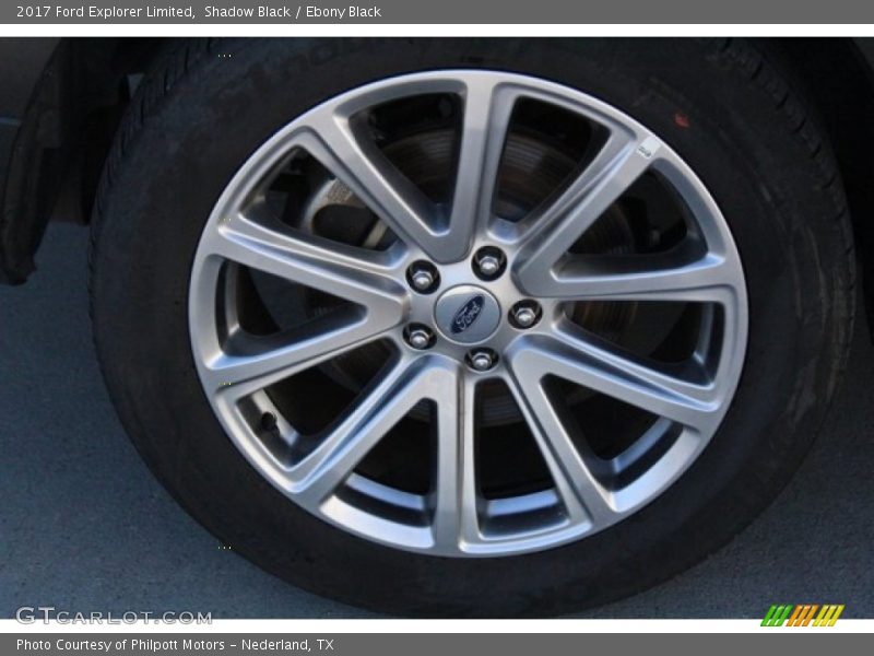 Shadow Black / Ebony Black 2017 Ford Explorer Limited