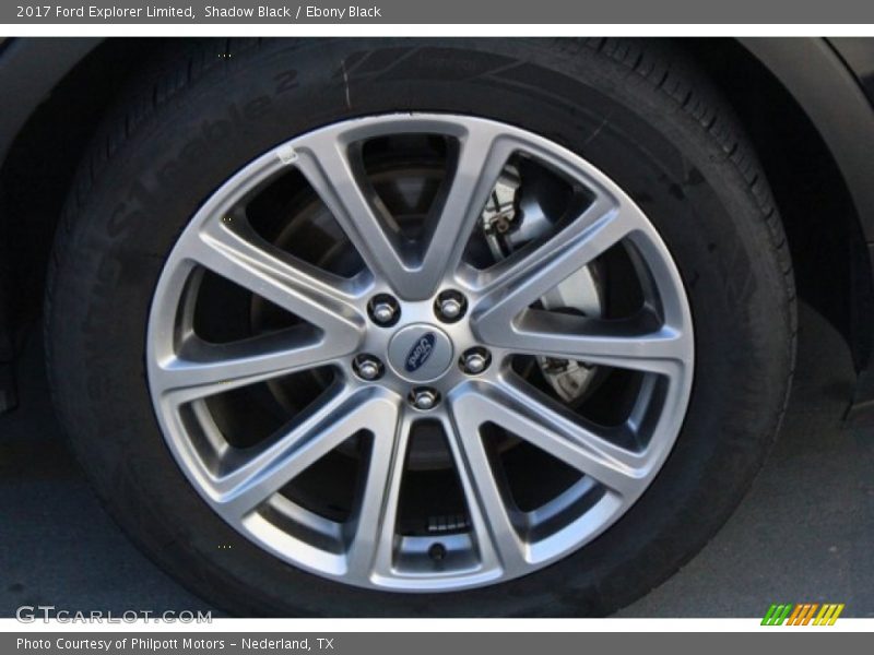 Shadow Black / Ebony Black 2017 Ford Explorer Limited