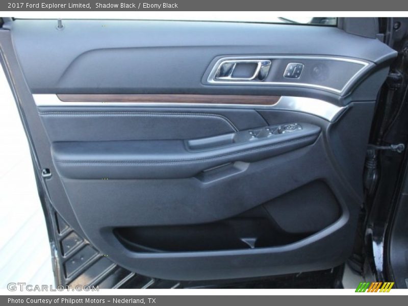 Shadow Black / Ebony Black 2017 Ford Explorer Limited