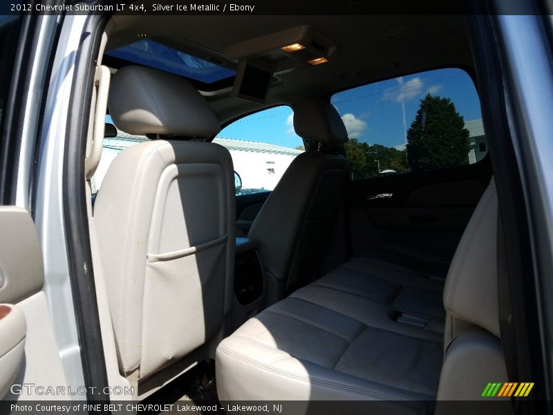 Silver Ice Metallic / Ebony 2012 Chevrolet Suburban LT 4x4