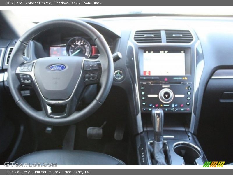 Shadow Black / Ebony Black 2017 Ford Explorer Limited
