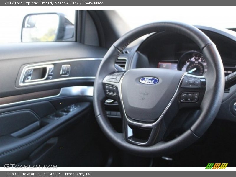 Shadow Black / Ebony Black 2017 Ford Explorer Limited