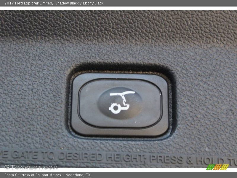 Shadow Black / Ebony Black 2017 Ford Explorer Limited