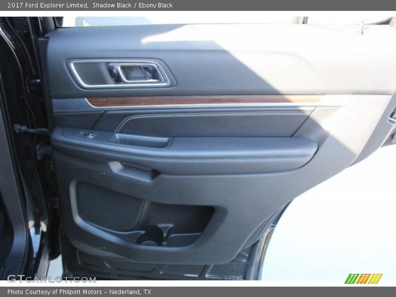 Shadow Black / Ebony Black 2017 Ford Explorer Limited