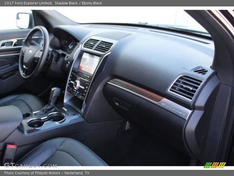 Shadow Black / Ebony Black 2017 Ford Explorer Limited