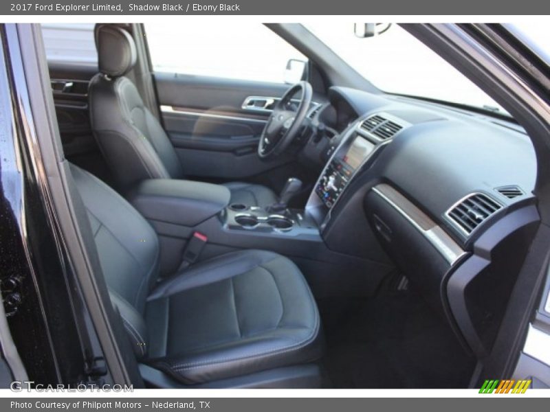 Shadow Black / Ebony Black 2017 Ford Explorer Limited