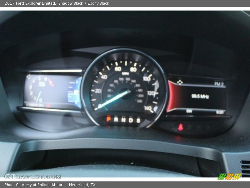 Shadow Black / Ebony Black 2017 Ford Explorer Limited