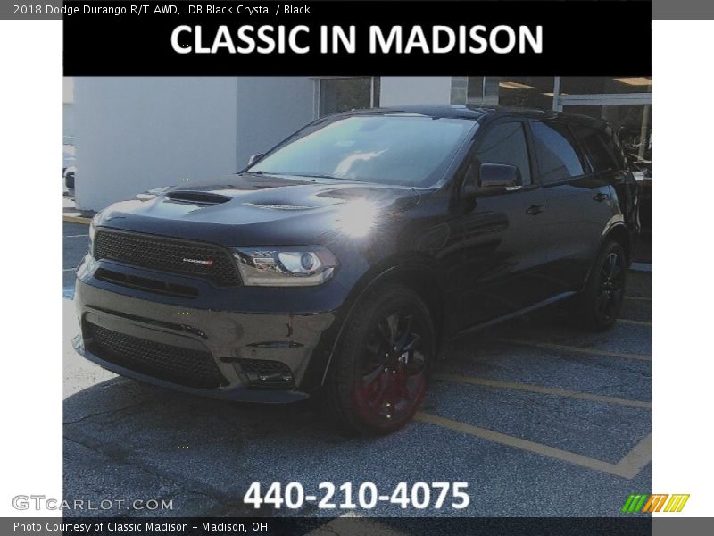 DB Black Crystal / Black 2018 Dodge Durango R/T AWD