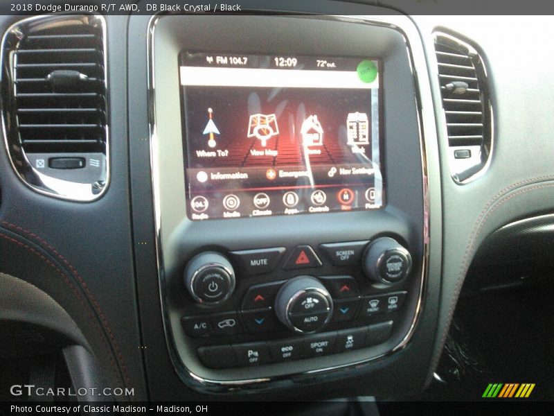 DB Black Crystal / Black 2018 Dodge Durango R/T AWD