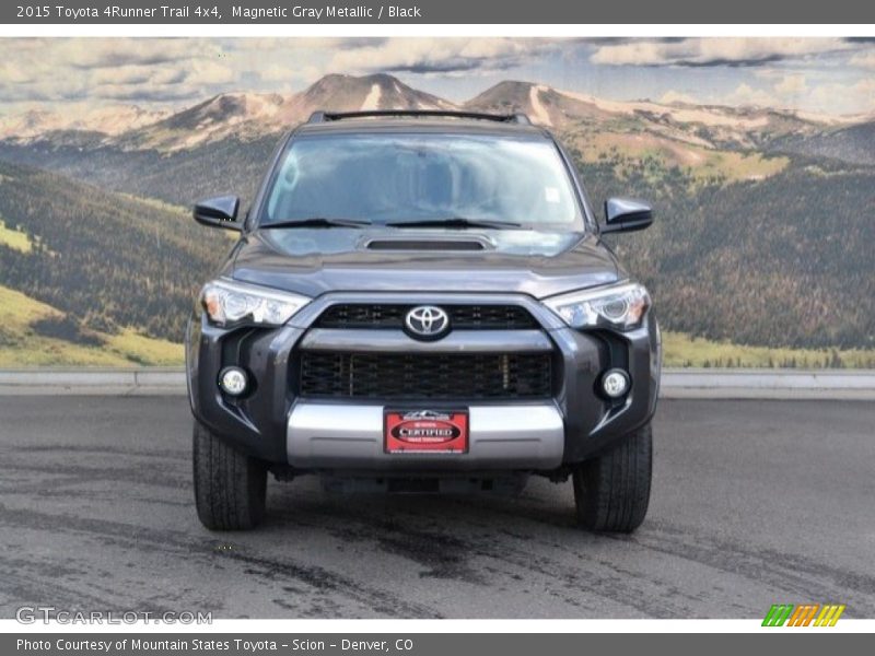 Magnetic Gray Metallic / Black 2015 Toyota 4Runner Trail 4x4