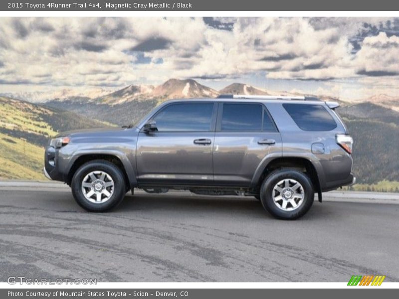 Magnetic Gray Metallic / Black 2015 Toyota 4Runner Trail 4x4