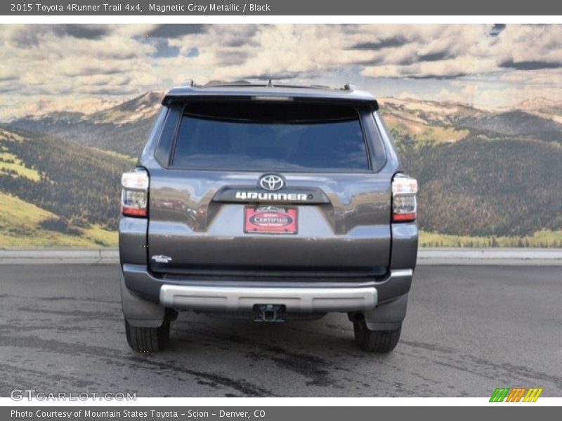 Magnetic Gray Metallic / Black 2015 Toyota 4Runner Trail 4x4
