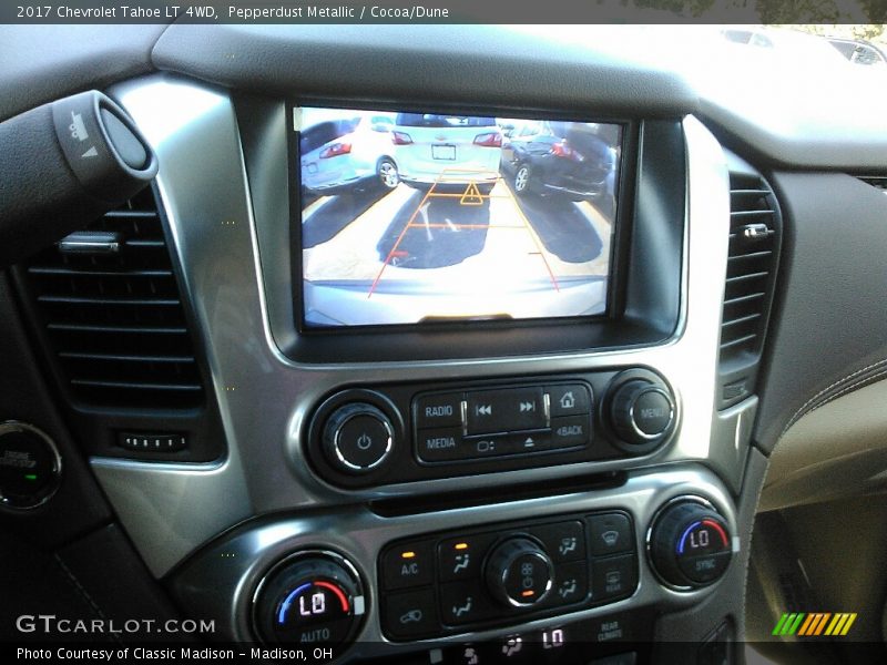 Pepperdust Metallic / Cocoa/Dune 2017 Chevrolet Tahoe LT 4WD