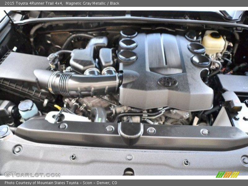 Magnetic Gray Metallic / Black 2015 Toyota 4Runner Trail 4x4