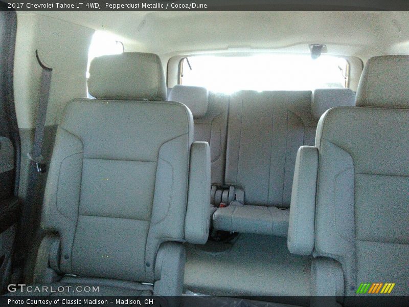 Pepperdust Metallic / Cocoa/Dune 2017 Chevrolet Tahoe LT 4WD