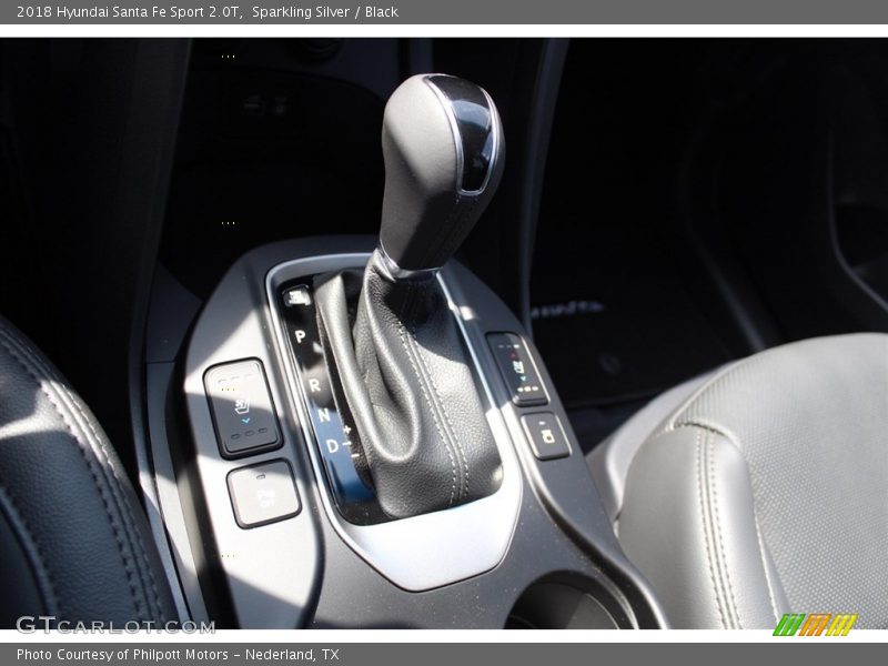 Sparkling Silver / Black 2018 Hyundai Santa Fe Sport 2.0T