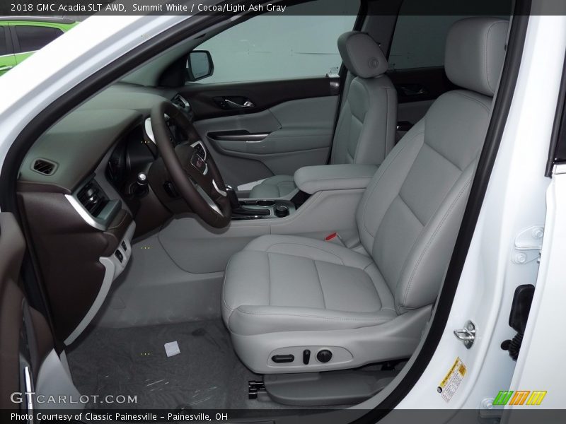 Front Seat of 2018 Acadia SLT AWD