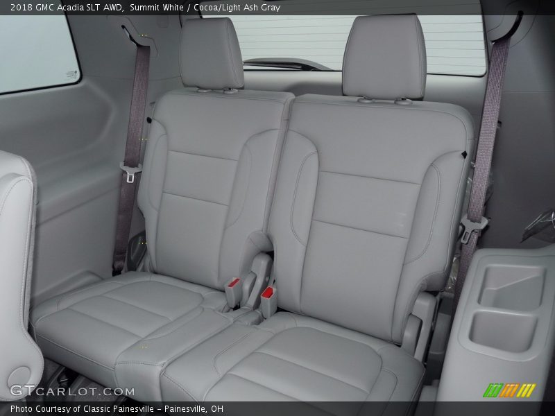 Summit White / Cocoa/Light Ash Gray 2018 GMC Acadia SLT AWD