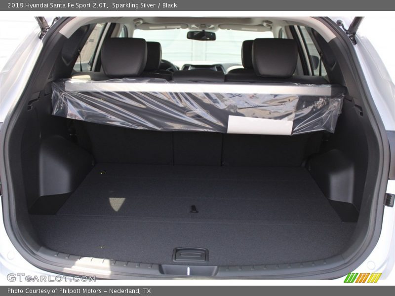 Sparkling Silver / Black 2018 Hyundai Santa Fe Sport 2.0T
