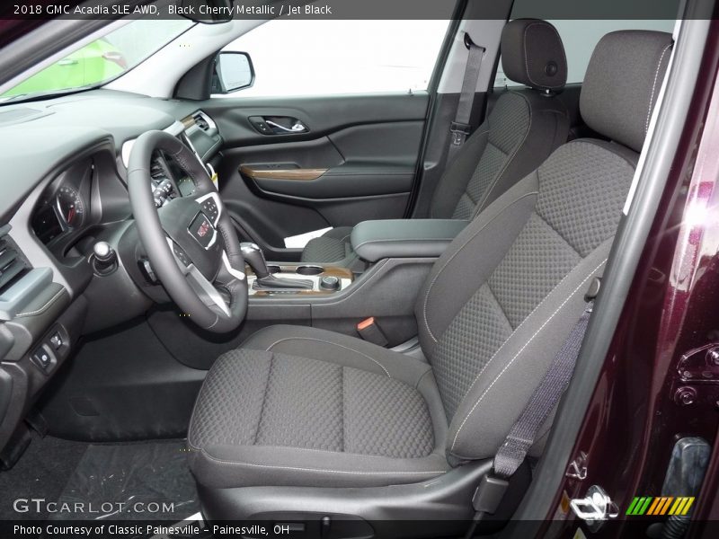 Front Seat of 2018 Acadia SLE AWD