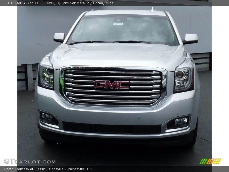 Quicksilver Metallic / Cocoa/Dune 2018 GMC Yukon XL SLT 4WD