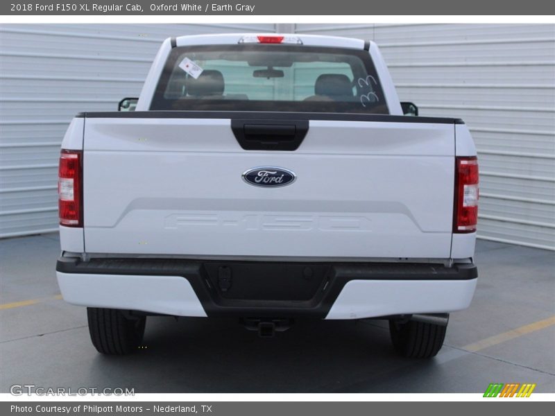 Oxford White / Earth Gray 2018 Ford F150 XL Regular Cab
