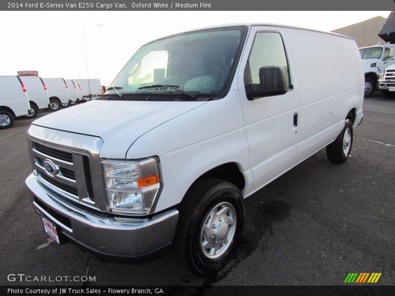 Oxford White / Medium Flint 2014 Ford E-Series Van E250 Cargo Van