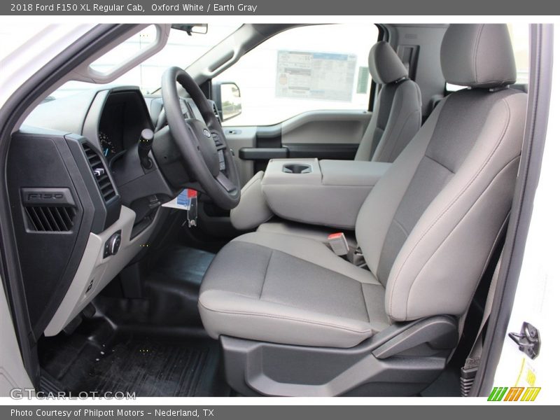 2018 F150 XL Regular Cab Earth Gray Interior