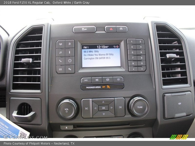 Controls of 2018 F150 XL Regular Cab