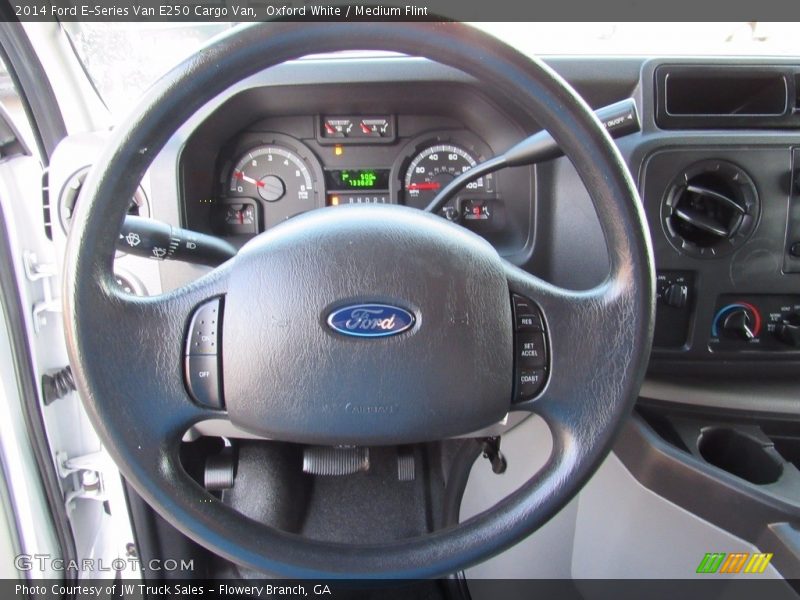 Oxford White / Medium Flint 2014 Ford E-Series Van E250 Cargo Van