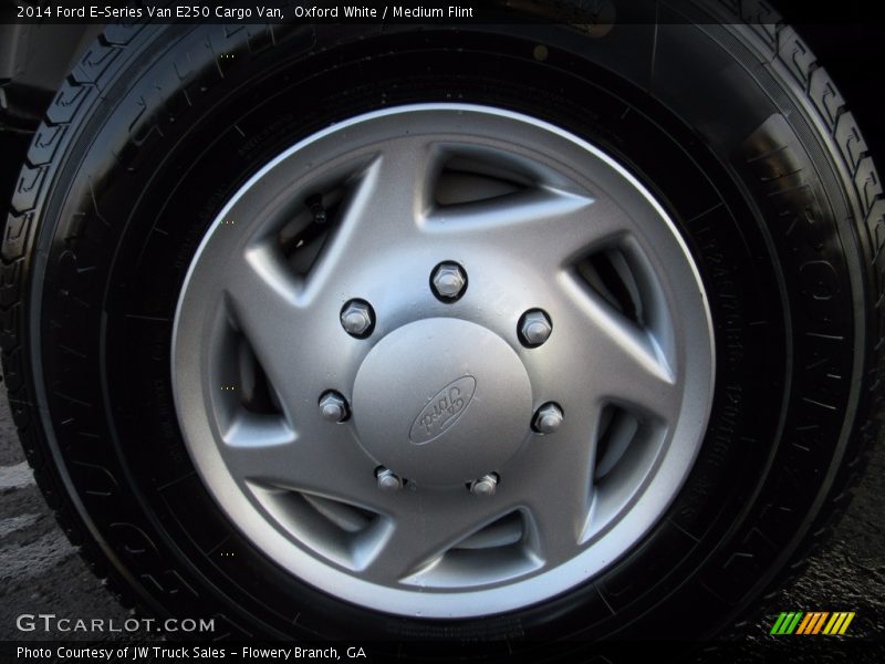 Oxford White / Medium Flint 2014 Ford E-Series Van E250 Cargo Van