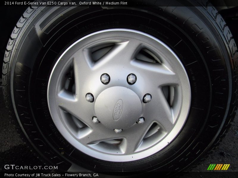Oxford White / Medium Flint 2014 Ford E-Series Van E250 Cargo Van