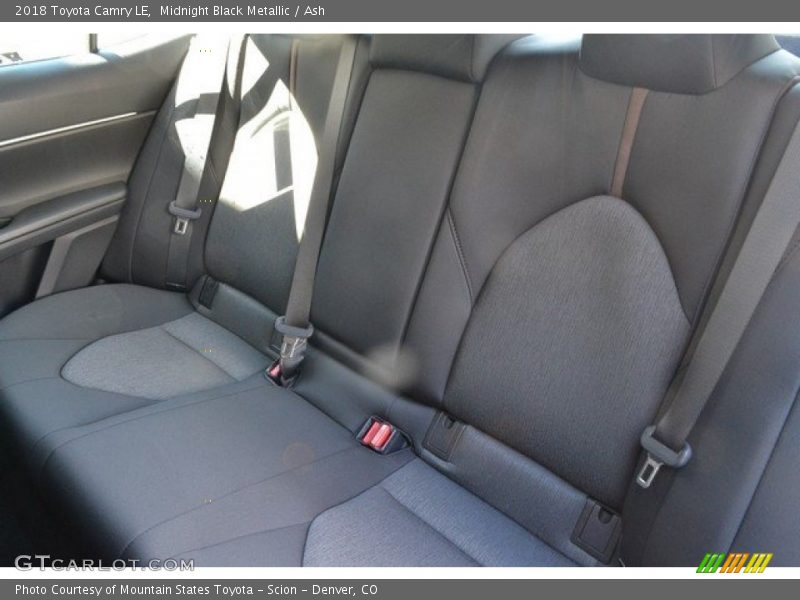 Midnight Black Metallic / Ash 2018 Toyota Camry LE