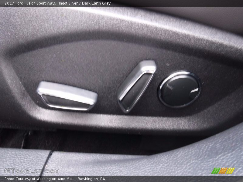 Ingot Silver / Dark Earth Grey 2017 Ford Fusion Sport AWD