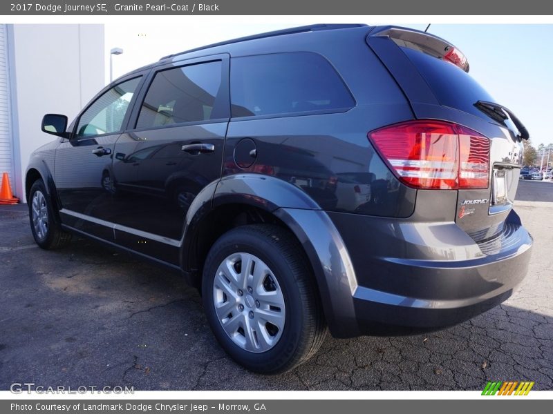 Granite Pearl-Coat / Black 2017 Dodge Journey SE