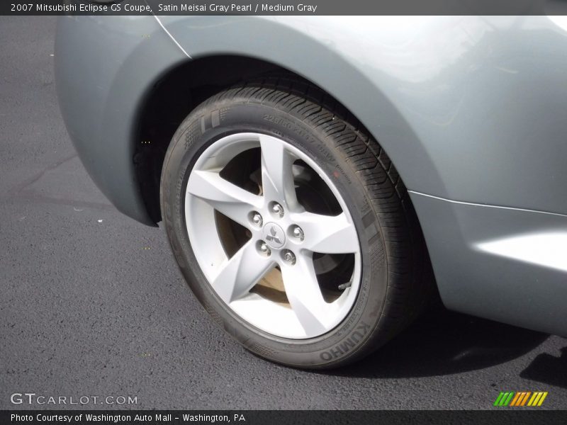 Satin Meisai Gray Pearl / Medium Gray 2007 Mitsubishi Eclipse GS Coupe