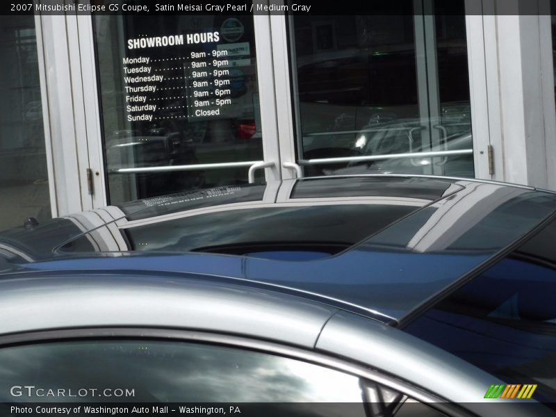 Satin Meisai Gray Pearl / Medium Gray 2007 Mitsubishi Eclipse GS Coupe