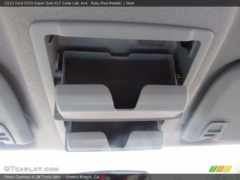 Ruby Red Metallic / Steel 2013 Ford F250 Super Duty XLT Crew Cab 4x4